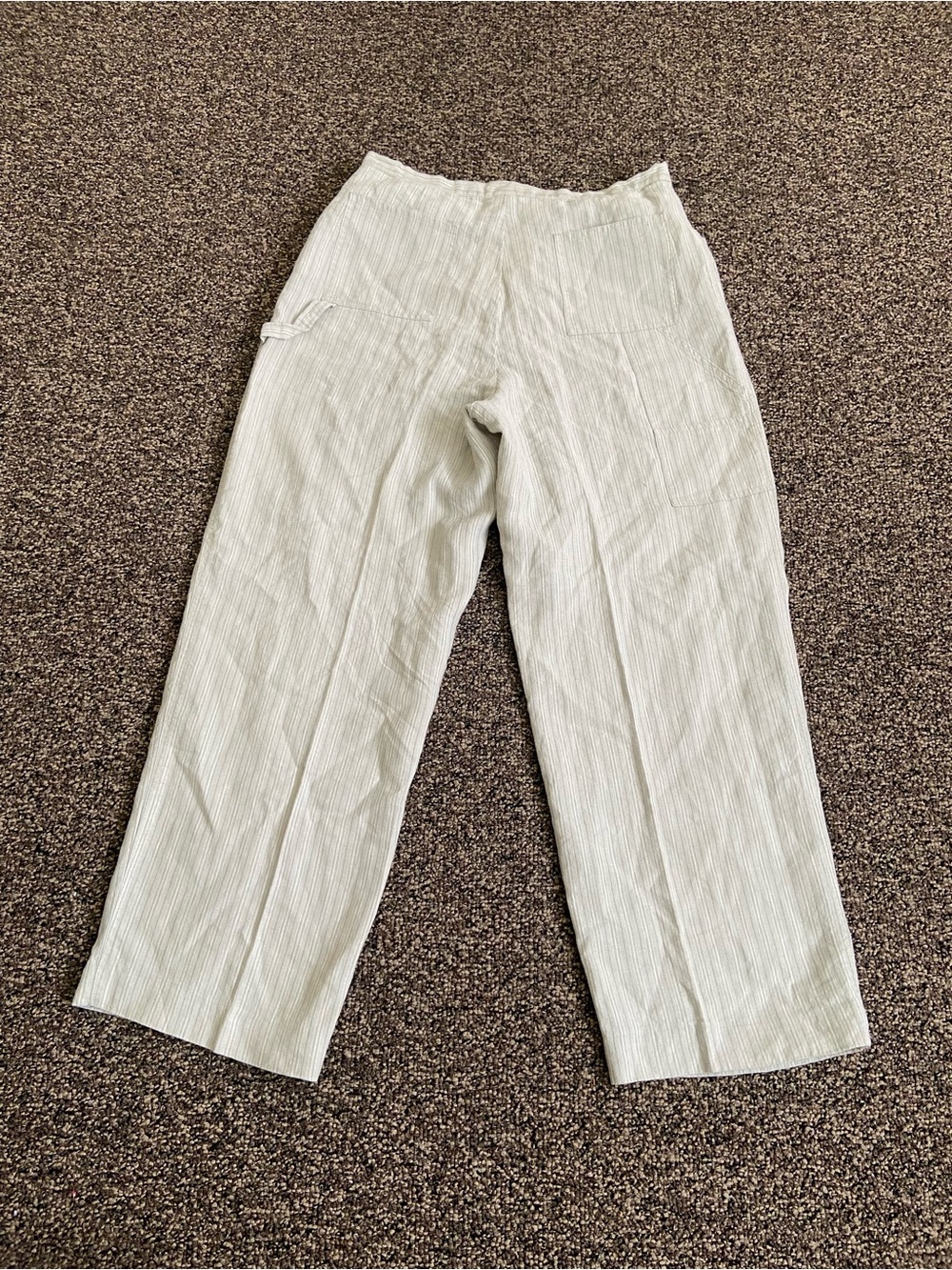 J. Jill Wide-Leg Crop Pull-On Pants, size:10 - Picture 3 of 12